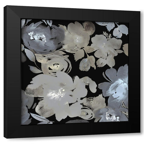 Springtime at Night I Black Modern Wood Framed Art Print with Double Matting by Morris, Kelsey