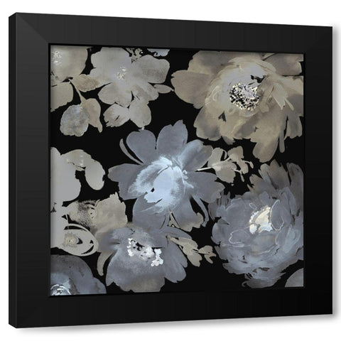 Springtime at Night II Black Modern Wood Framed Art Print by Morris, Kelsey
