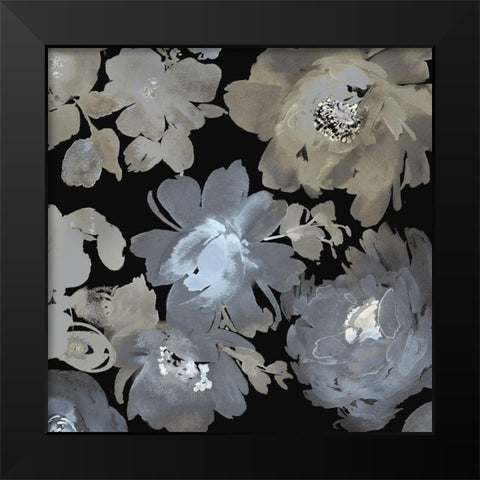 Springtime at Night II Black Modern Wood Framed Art Print by Morris, Kelsey