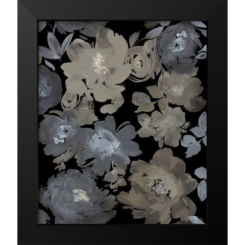Springtime at Night III Black Modern Wood Framed Art Print by Morris, Kelsey