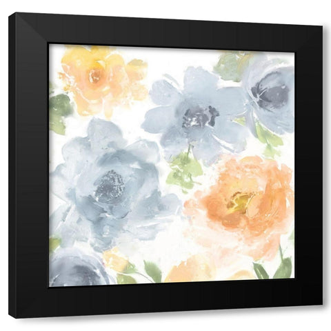 Springtime Bloom I Black Modern Wood Framed Art Print by Morris, Kelsey