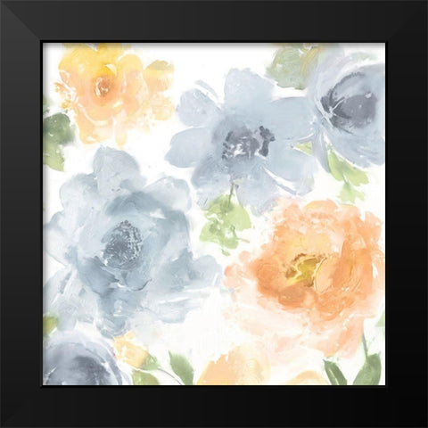 Springtime Bloom I Black Modern Wood Framed Art Print by Morris, Kelsey