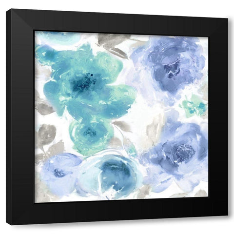Springtime Bloom III Black Modern Wood Framed Art Print by Morris, Kelsey