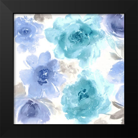 Springtime Bloom IV Black Modern Wood Framed Art Print by Morris, Kelsey