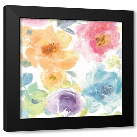 Springtime Bloom VI Black Modern Wood Framed Art Print by Morris, Kelsey