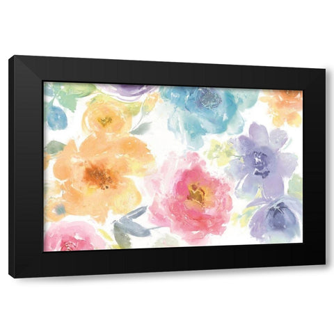 Springtime Fresh Bloom I Black Modern Wood Framed Art Print by Morris, Kelsey