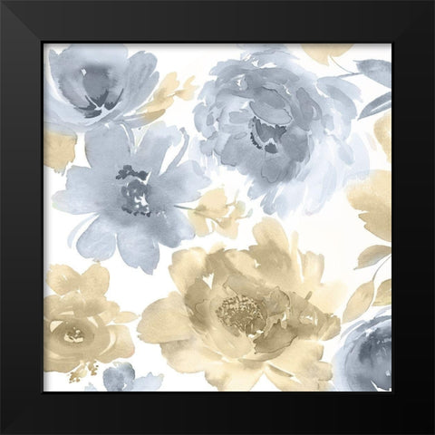 Springtime Neutral I Black Modern Wood Framed Art Print by Morris, Kelsey