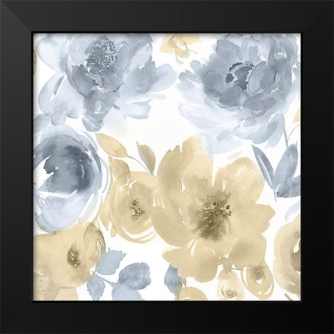 Springtime Neutral II Black Modern Wood Framed Art Print by Morris, Kelsey