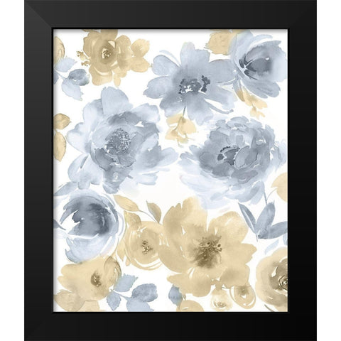 Springtime Tan and Gray II Black Modern Wood Framed Art Print by Morris, Kelsey