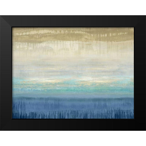 Serene I Black Modern Wood Framed Art Print by Flynn, Karrie
