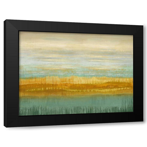 Serene II Black Modern Wood Framed Art Print by Flynn, Karrie