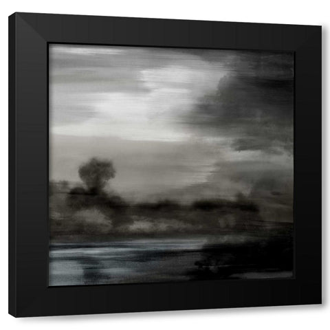 Dawn I Black Modern Wood Framed Art Print with Double Matting by Corbin, Kelly