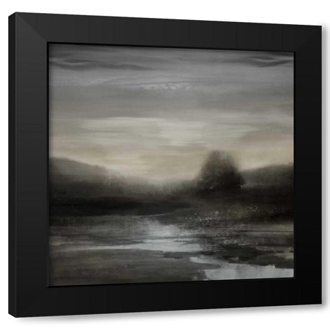 Dawn II Black Modern Wood Framed Art Print with Double Matting by Corbin, Kelly