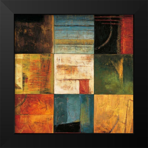 Diversified II Black Modern Wood Framed Art Print by Morrison, Kurt