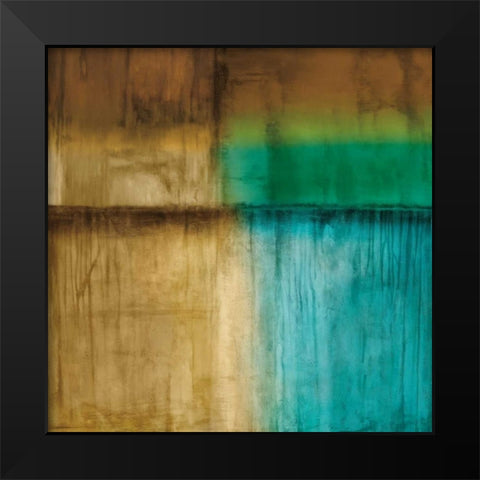 Spectrum II Black Modern Wood Framed Art Print by Morrison, Kurt