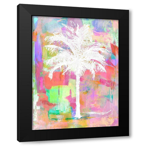Abstract Palm I Black Modern Wood Framed Art Print by Blake, Madeline