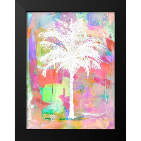 Abstract Palm I Black Modern Wood Framed Art Print by Blake, Madeline