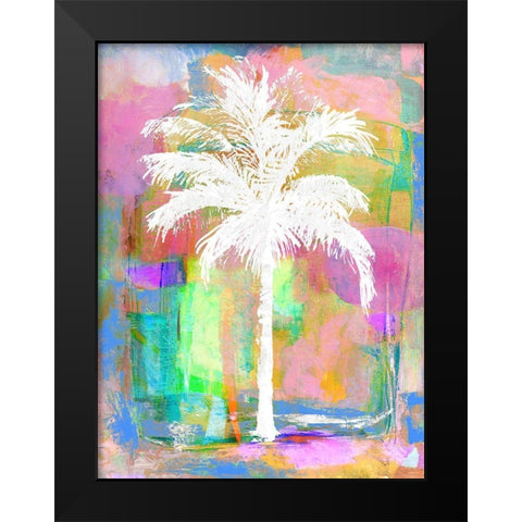 Abstract Palm II Black Modern Wood Framed Art Print by Blake, Madeline