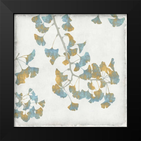 Ginko Branches I Black Modern Wood Framed Art Print by Bennett, Kate
