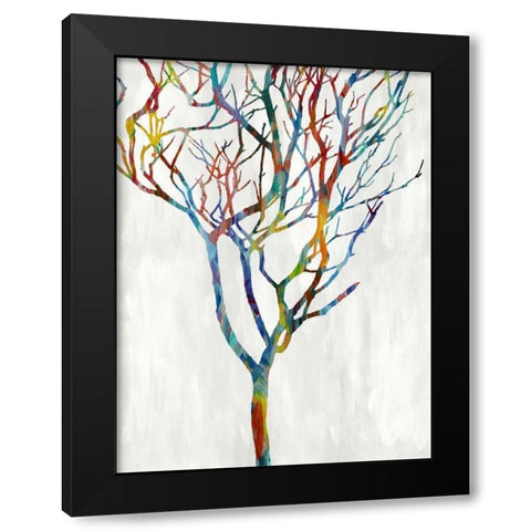 Branches I Black Modern Wood Framed Art Print by Webster, Kyle