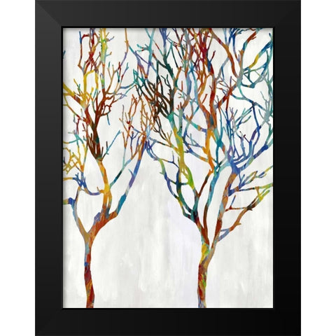 Branches II Black Modern Wood Framed Art Print by Webster, Kyle