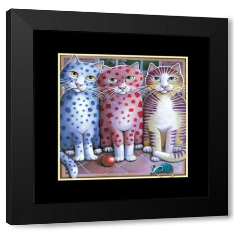 Board of Directors Company Par Black Modern Wood Framed Art Print with Double Matting by Seeley, Laura