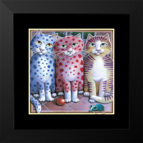 Board of Directors Company Par Black Modern Wood Framed Art Print by Seeley, Laura