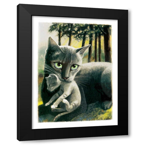 Brandy New Day Black Modern Wood Framed Art Print with Double Matting by Seeley, Laura