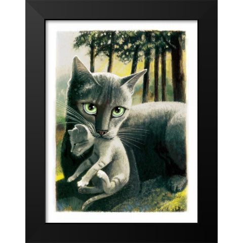 Brandy New Day Black Modern Wood Framed Art Print by Seeley, Laura