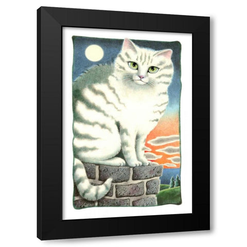 Castle Dome Black Modern Wood Framed Art Print by Seeley, Laura