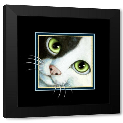 Cookies and Cream (Detail Gree Black Modern Wood Framed Art Print with Double Matting by Seeley, Laura