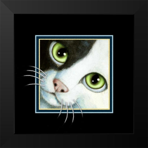 Cookies and Cream (Detail Gree Black Modern Wood Framed Art Print by Seeley, Laura