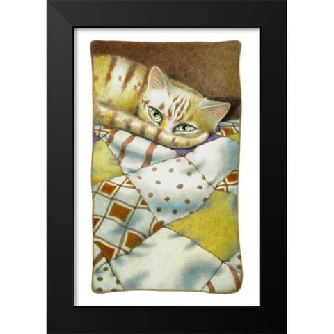 Daydreams Black Modern Wood Framed Art Print by Seeley, Laura