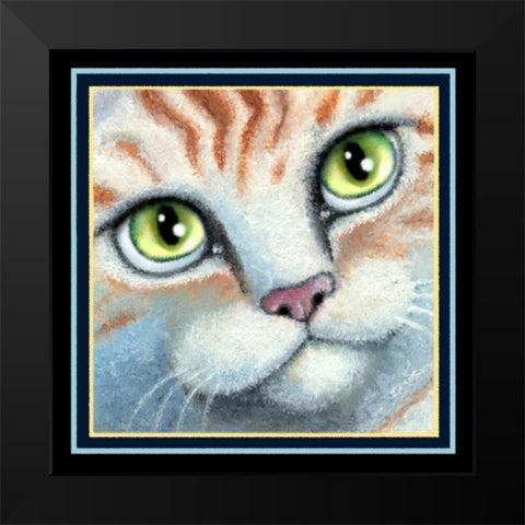 Dinner and a Movie (Detail Gre Black Modern Wood Framed Art Print by Seeley, Laura
