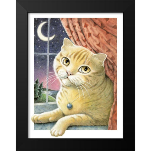 Good as Gold Black Modern Wood Framed Art Print by Seeley, Laura