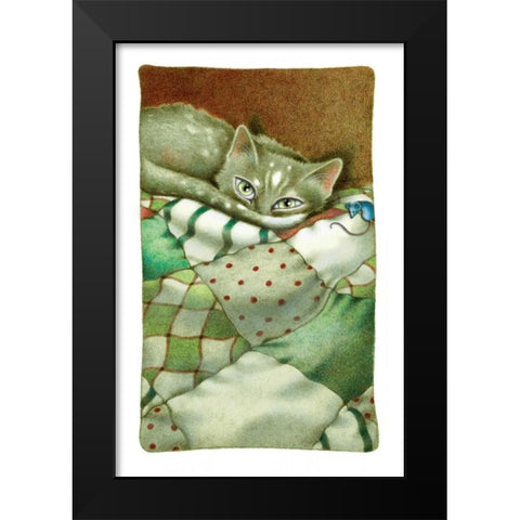 Morning Inspirations (with Mou Black Modern Wood Framed Art Print by Seeley, Laura