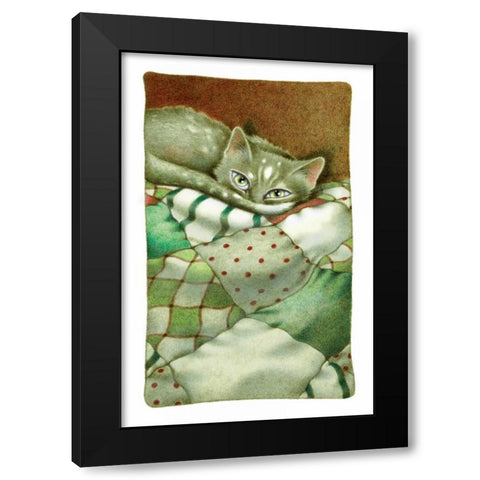 Morning Inspirations Black Modern Wood Framed Art Print with Double Matting by Seeley, Laura