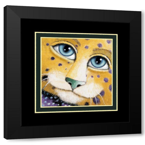 On Safari -The Cook (Detail) Black Modern Wood Framed Art Print with Double Matting by Seeley, Laura