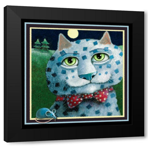 On Safari -The Photographer Black Modern Wood Framed Art Print with Double Matting by Seeley, Laura