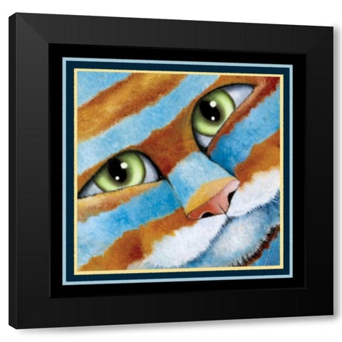 Prince Charmng (Detail) Black Modern Wood Framed Art Print with Double Matting by Seeley, Laura