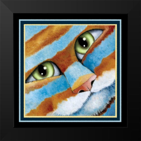 Prince Charmng (Detail) Black Modern Wood Framed Art Print by Seeley, Laura