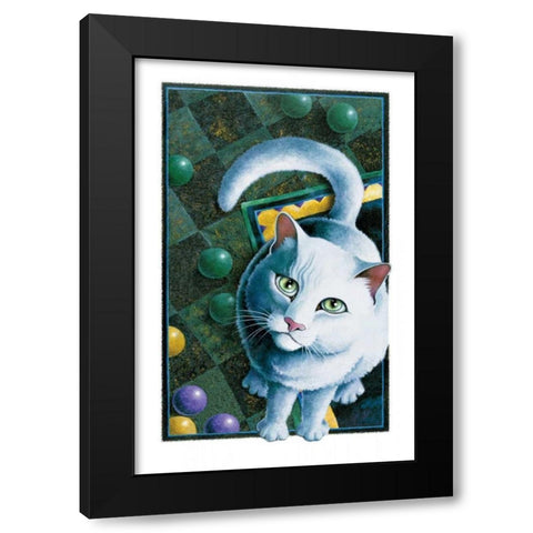 Royal Highness Black Modern Wood Framed Art Print by Seeley, Laura