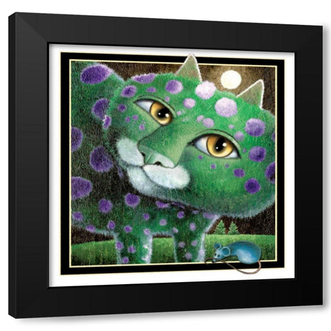 Where the Grass is Greener Black Modern Wood Framed Art Print with Double Matting by Seeley, Laura