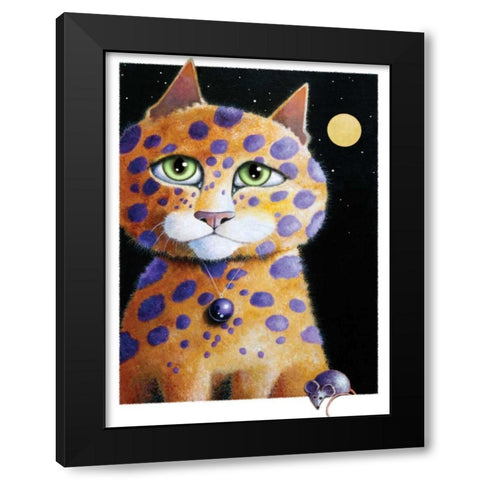 Wishes Do Come True (with Mous Black Modern Wood Framed Art Print by Seeley, Laura