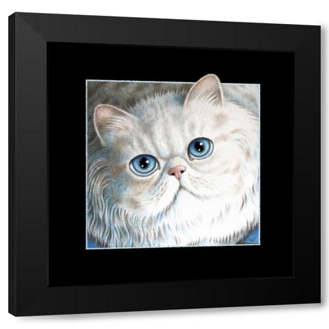 Sugar Coated Black Modern Wood Framed Art Print by Seeley, Laura