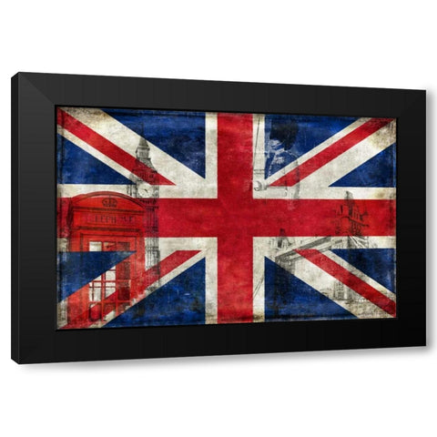 The English Way Black Modern Wood Framed Art Print by Wilson, Luke