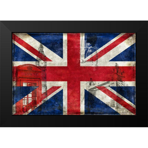 The English Way Black Modern Wood Framed Art Print by Wilson, Luke