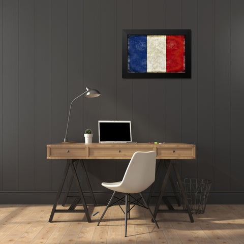 Francaise Black Modern Wood Framed Art Print by Wilson, Luke
