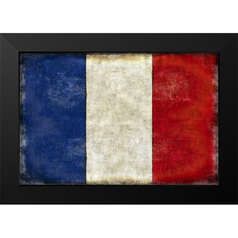 Francaise Black Modern Wood Framed Art Print by Wilson, Luke
