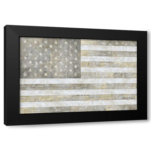 Pledge Black Modern Wood Framed Art Print by Wilson, Luke